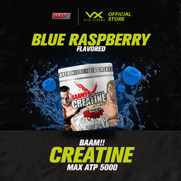 BAAM!! Creatine Monohydrate MAX ATP 500 (300g) | Super Micronized Powder, Muscle Strength & Recovery