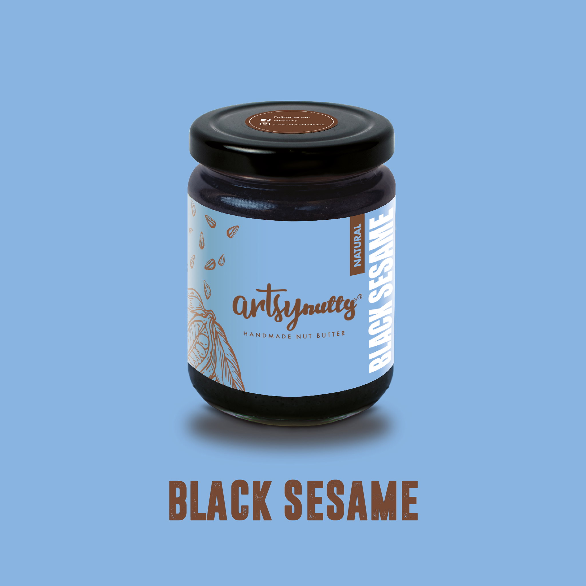 Artsy Nutty Artisan Black Sesame Seed Butter_0