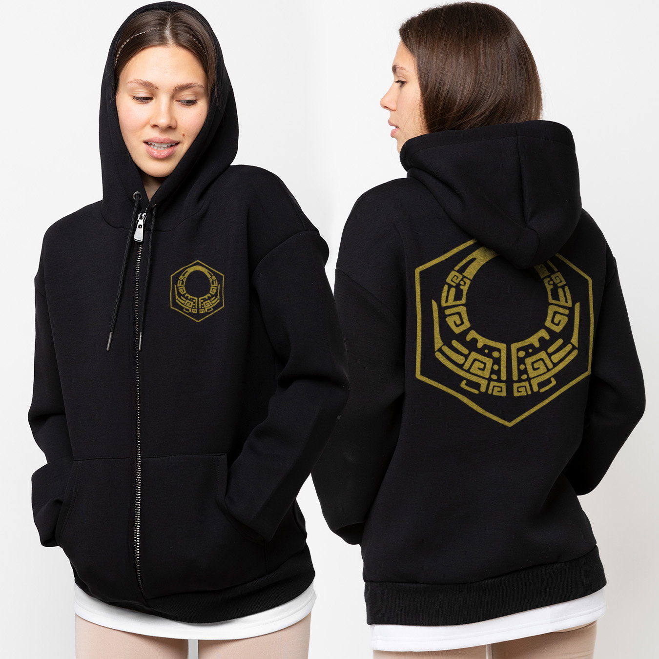 AZTEC ZIPP HOODIE_0
