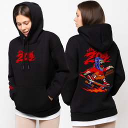 SKATE RED HOODIE