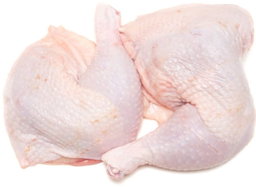 Cuisses larges de poulet