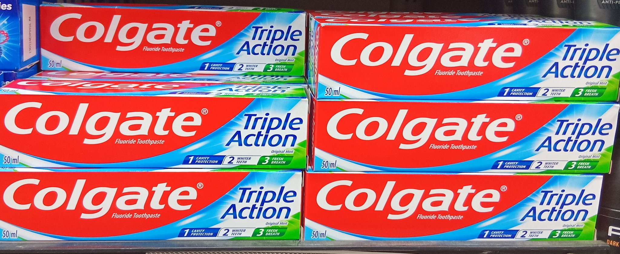 Colgate Toothpaste Triple Action Origin. Mint 50ml_0
