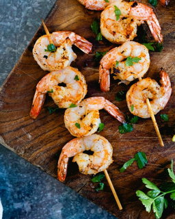 Shrimp skewers 