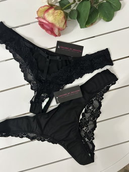 High end panty-black