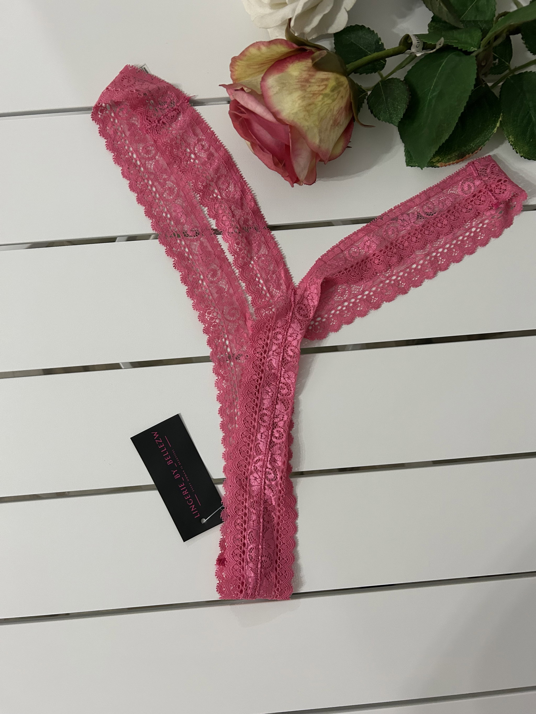 Pink lace panty _1