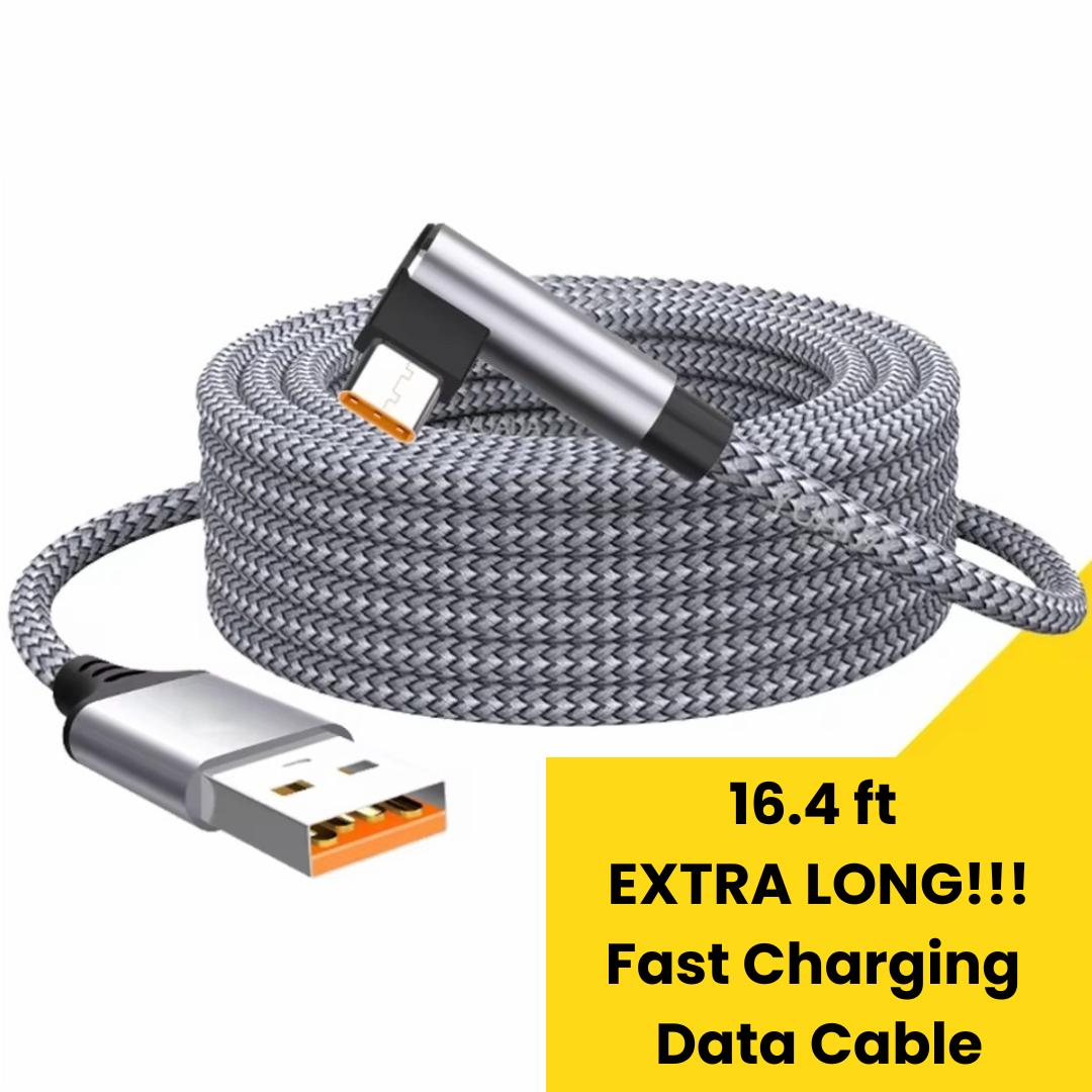 Extra Long 16.4FT Fast Charging Cable – Type C to USB_0