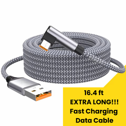 Extra Long 16.4FT Fast Charging Cable – Type C to USB