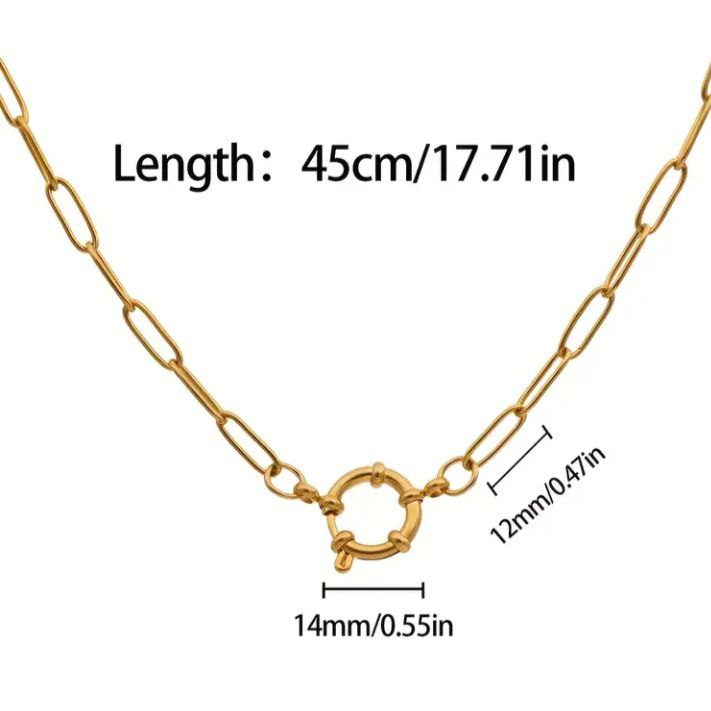 Custom charm necklace - Gold, by The Charm Lab_4