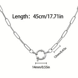 Custom charm necklace - Silver, by The Charm Lab