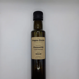 Flaxseed Oil - Cold Pressed 250ml / Aceite de Linaza Prensado en Frío 250ml