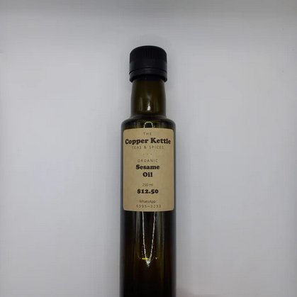 Sesame Oil - Cold Pressed 250ml / Aceite de Sésamo - Prensado en Frío 250ml_0