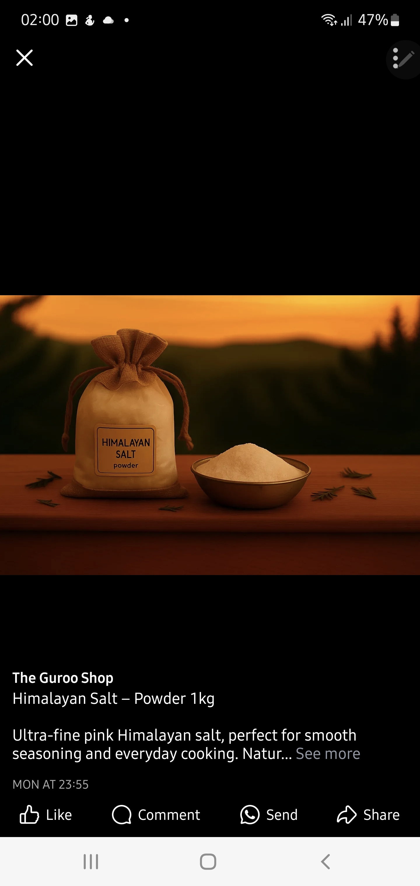 Himalayan Salt – Powder 1kg_0