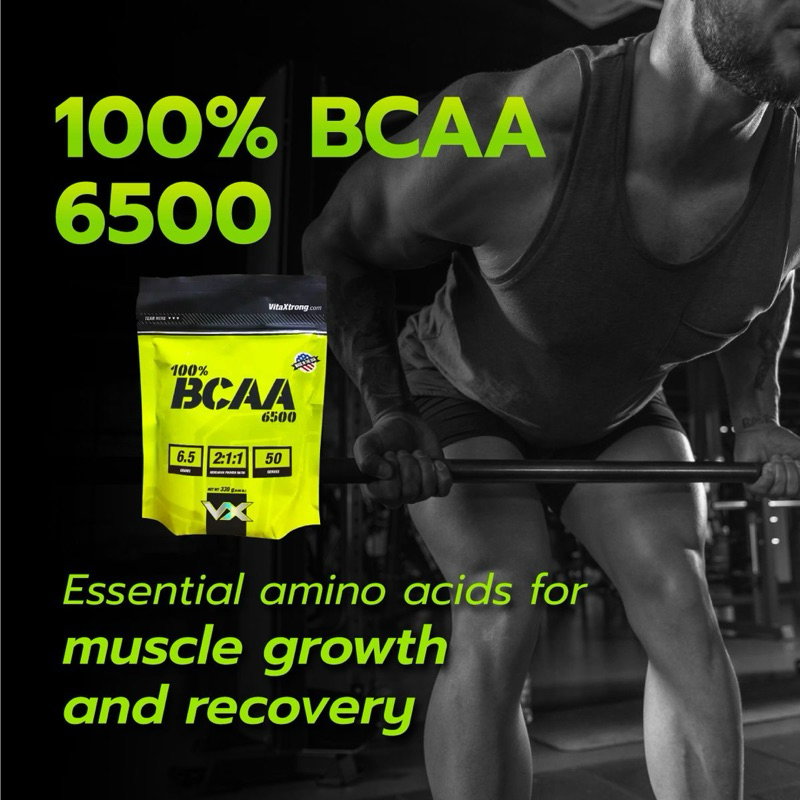 VITAXTRONG™ 100% BCAA 6500 Pure Powder (330g | 50 Servings) | 6,500mg BCAA 2:1:1 • Muscle Recovery, Endurance & Anti-Catabolic Support [VX]_7