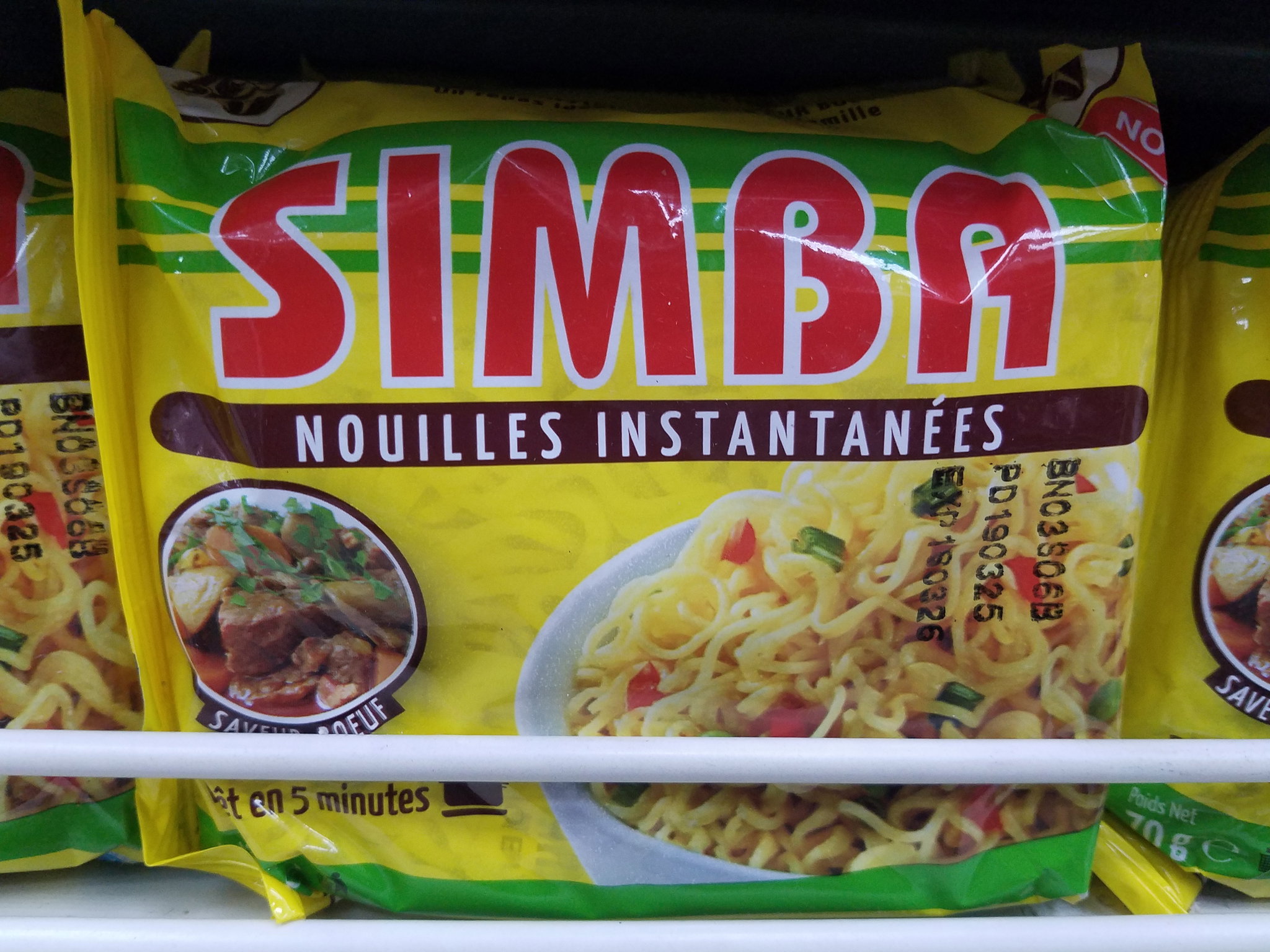 Simba Nouilles Instant. Boeuf 70gr_0