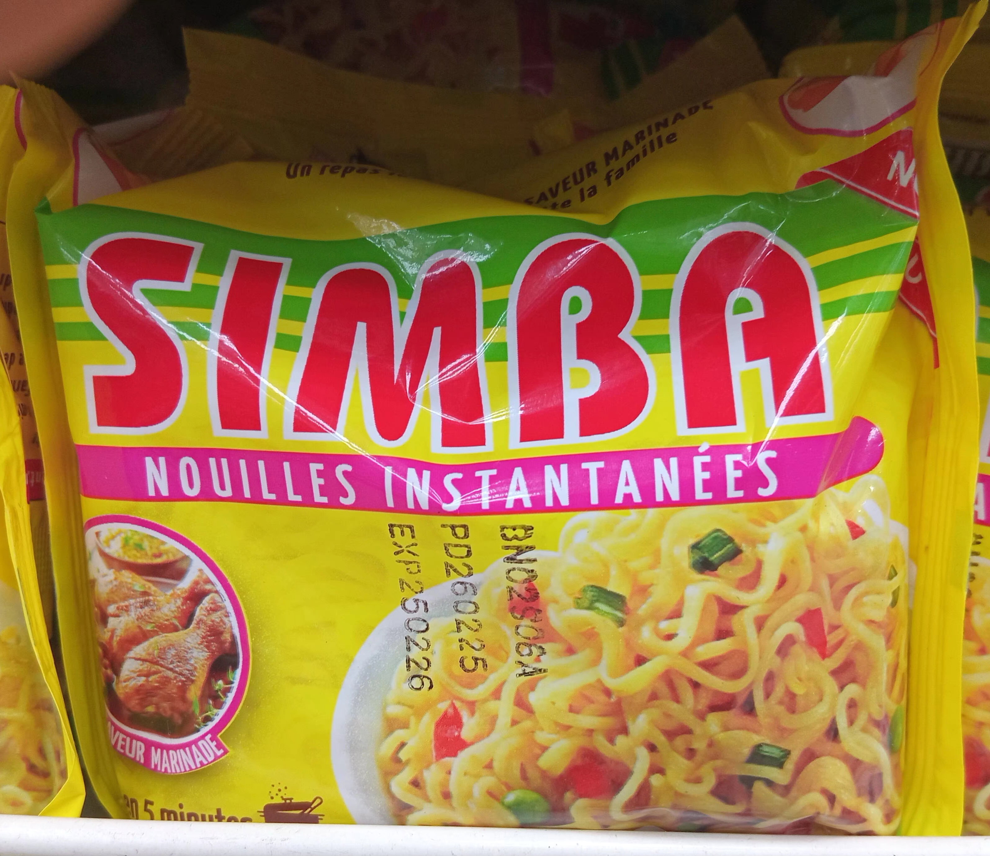 Simba Nouilles Instant. Mariande 70gr