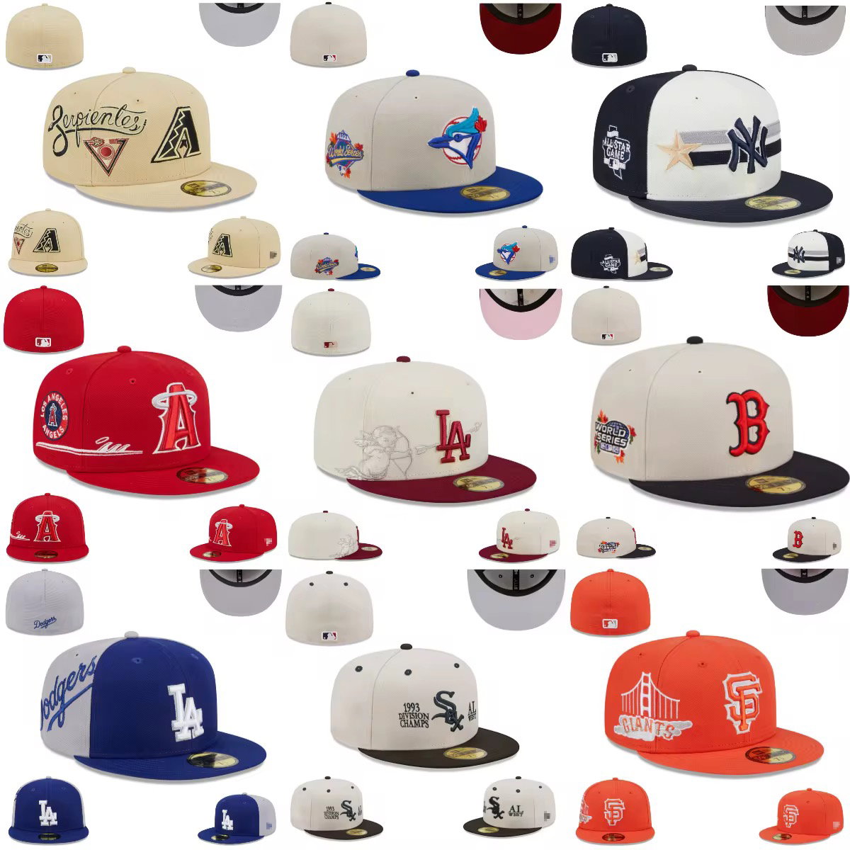 Men Women Blank Custom Headwear Los Angeles Baseball Caps and Hats LA Sport Face Cap Unisex Printing to Customize Wholesale_0
