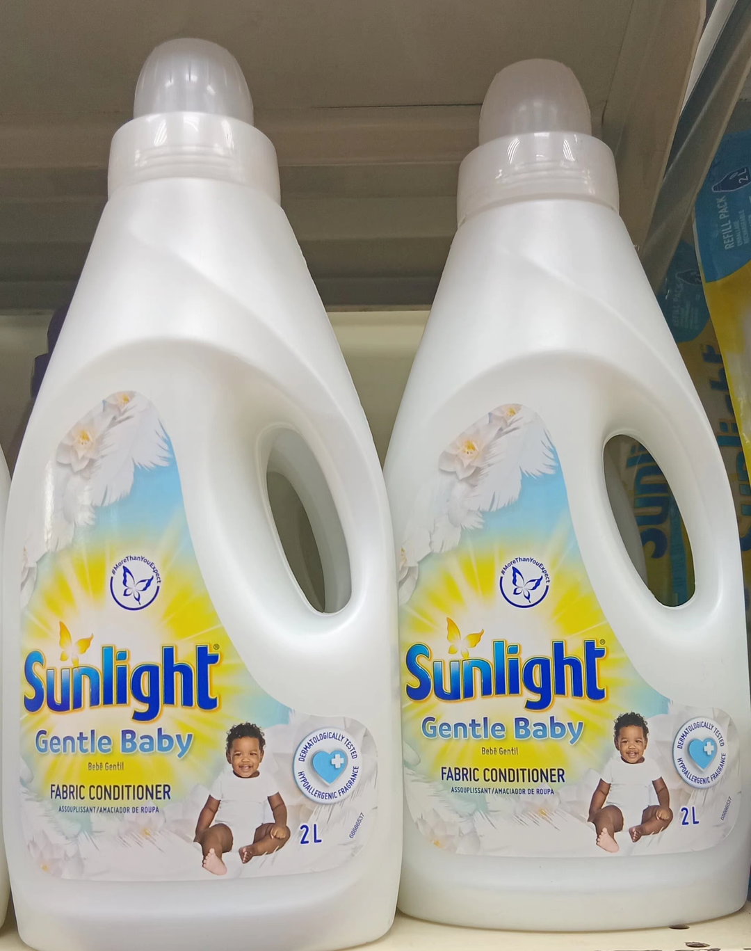 Sunlight Fab Cond Gent. Wh. 2lt
