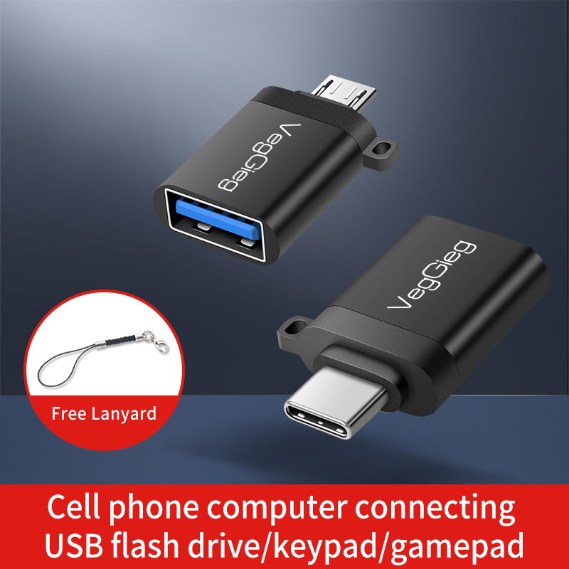 USB3.0 Famale to Type-c Male OTG Adapter_0