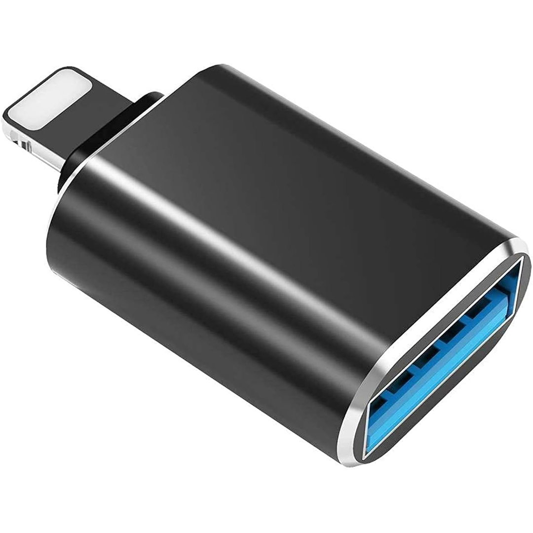 USB3.0 Famale to Lightning Male OTG Adapter