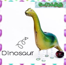 Dinosaur Unicorn Walking Pet Balloons (Helium not provided)