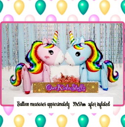 3D Unicorn Pet Balloons