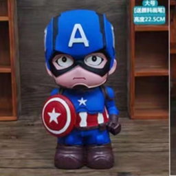 Superhero Collection Piggybank Painting Kit