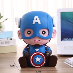 Superhero Collection Piggybank Painting Kit