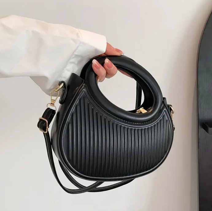 Sassy Stripe Embossed Bag_0