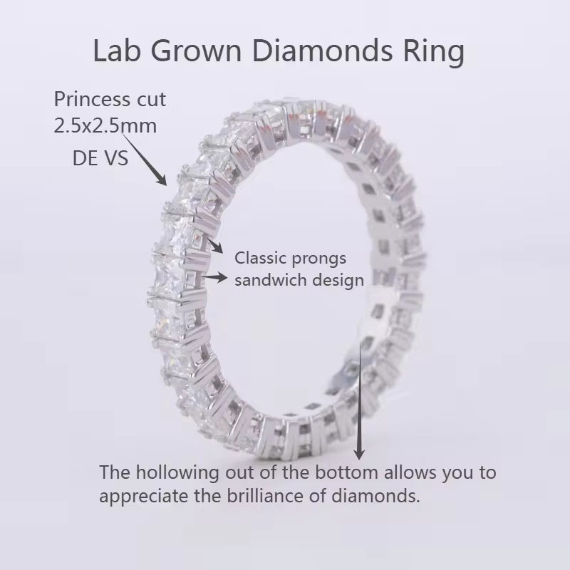 DE Classic Niche Trendy Fashion Stainless Steel 18K Gold Plating PVD Non-Tarnish Zircon Watch Band Heart Ring for Women_1
