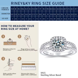 925 Sterling Silver Ring Jewelry Woman Round Cut Moissanite Rings Trendy Silver Plated Engagement Rings