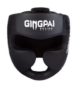 Boxing Helmet GINGPAI MMA Kick Boxing Karate Protective Head Gear