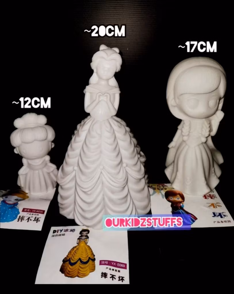 Disney Princess Collection Piggybank Painting Kit_7