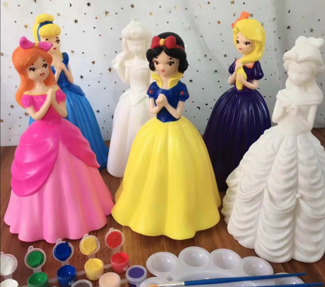 Disney Princess Collection Piggybank Painting Kit_1