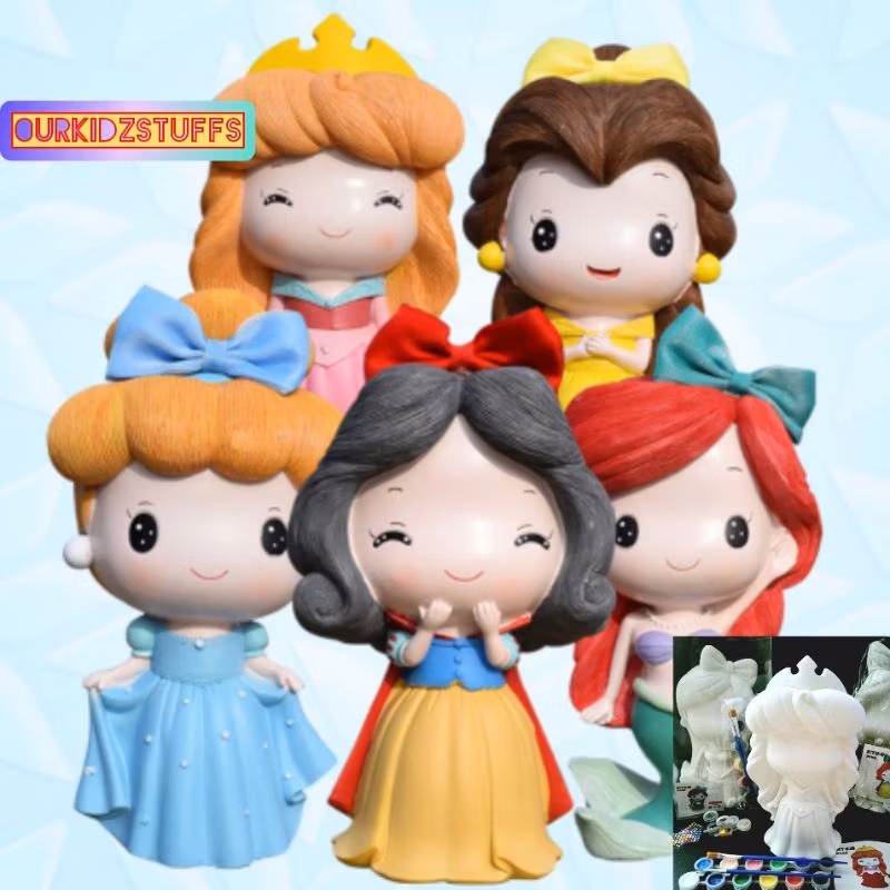 Disney Princess Collection Piggybank Painting Kit_10
