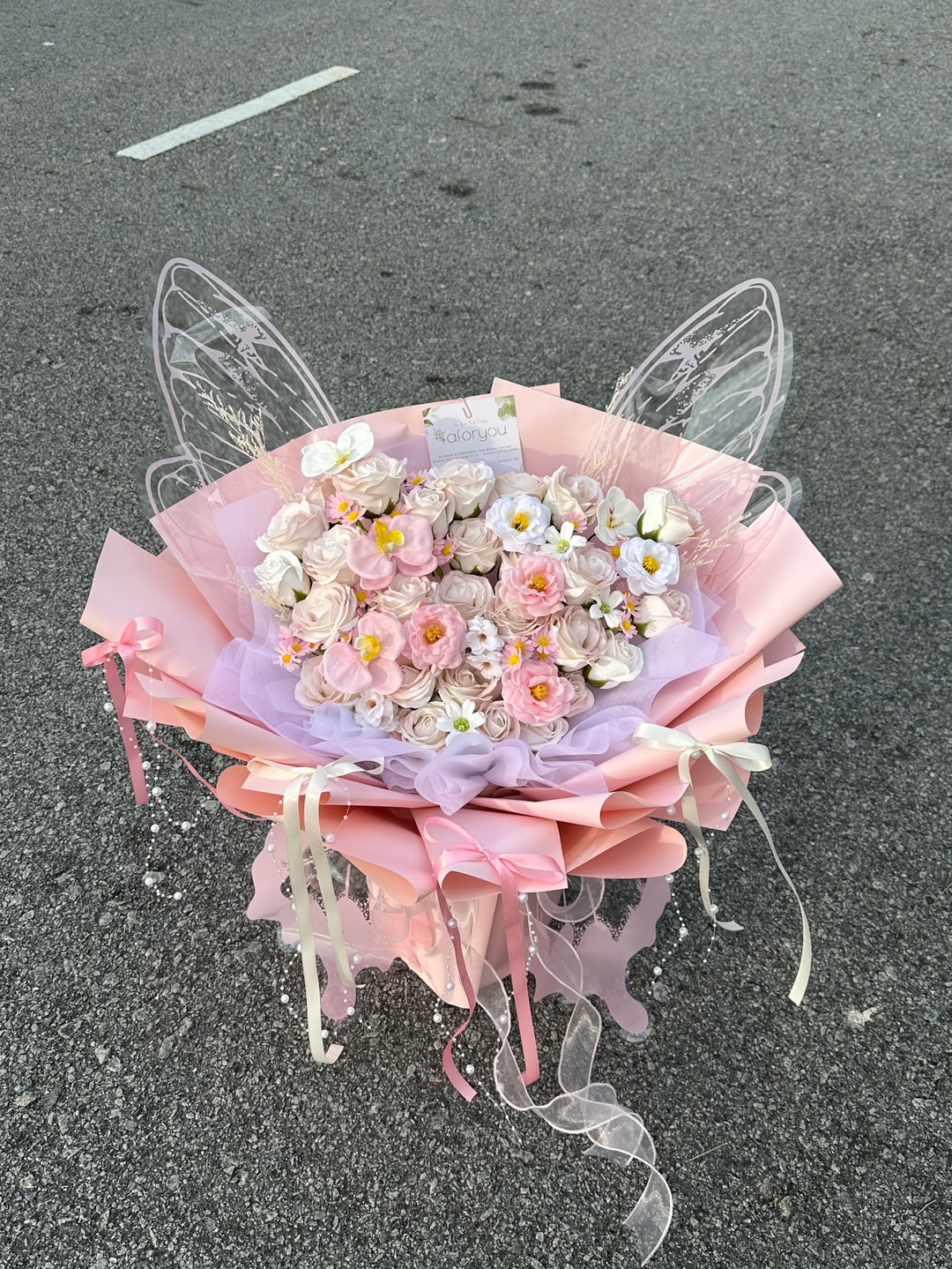 Pink Butterfly Bouquet (Big Size)