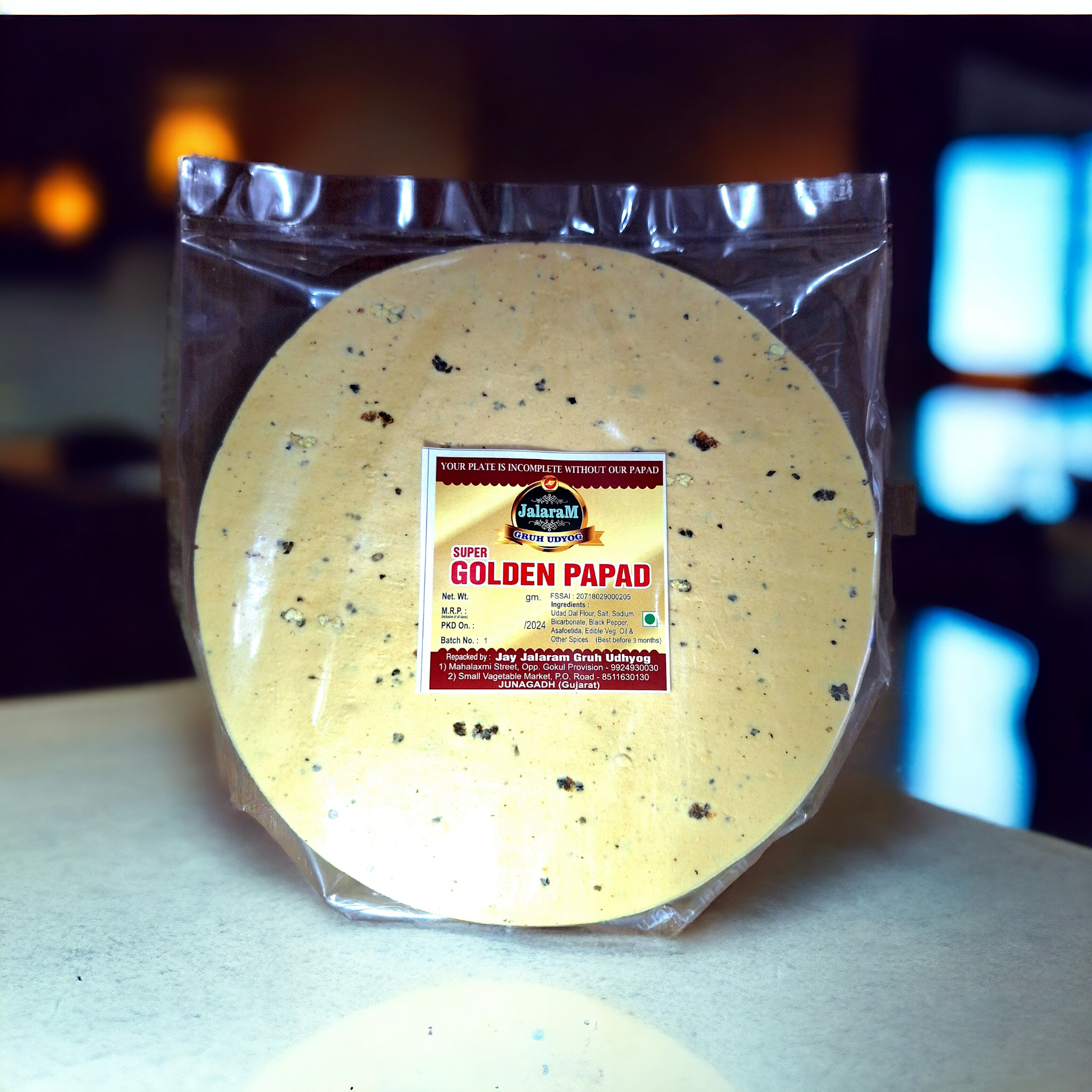 Golden Papad | ગૉલ્ડન પાપડ_0