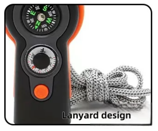 Outdoor Camping 7-In-1 Multi-Function Whistle (Survival and Safety Whistle) For Hiking._6