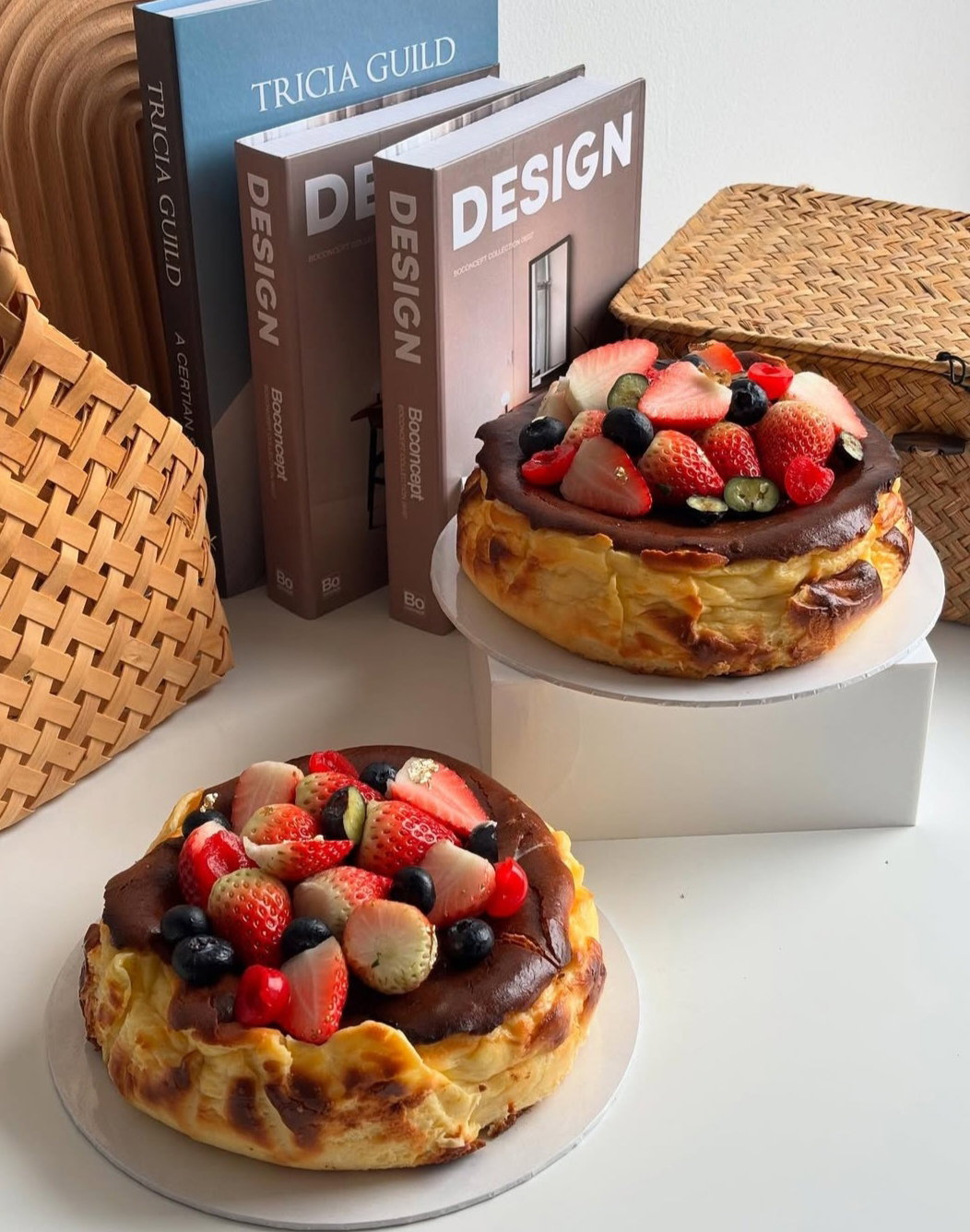 Strawberry Burn Cheesecake