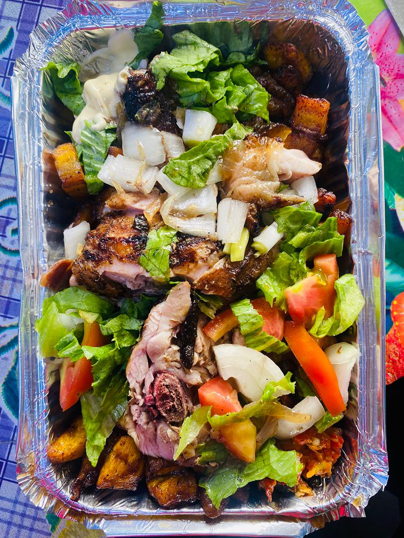 Poulet + banane_2