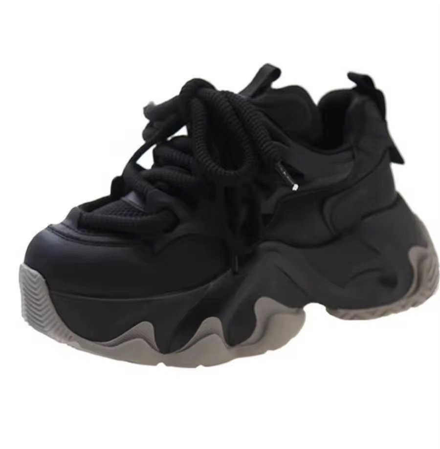 Dropshipping Custom Logo Chunky Shoes Women 2023 New Fashion Height_0