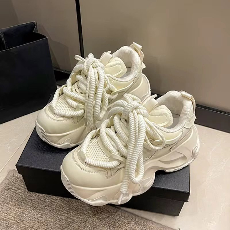 Dropshipping Custom Logo Chunky Shoes Women 2023 New Fashion Height_3