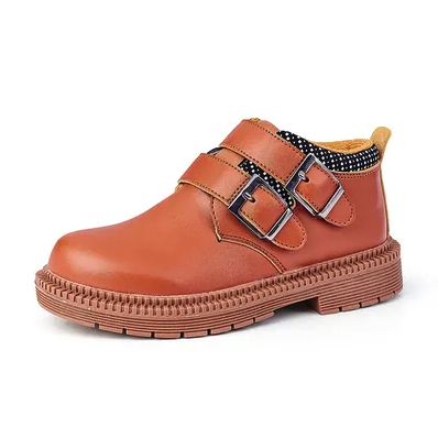 chocolate Boys Casual Leather Footwear