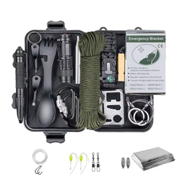 Professional Emergency Survival Kit / Camping /First Aid SOS /Wilderness Adventure