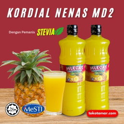 KORDIAL NENAS MD2  Dengan STEVIA