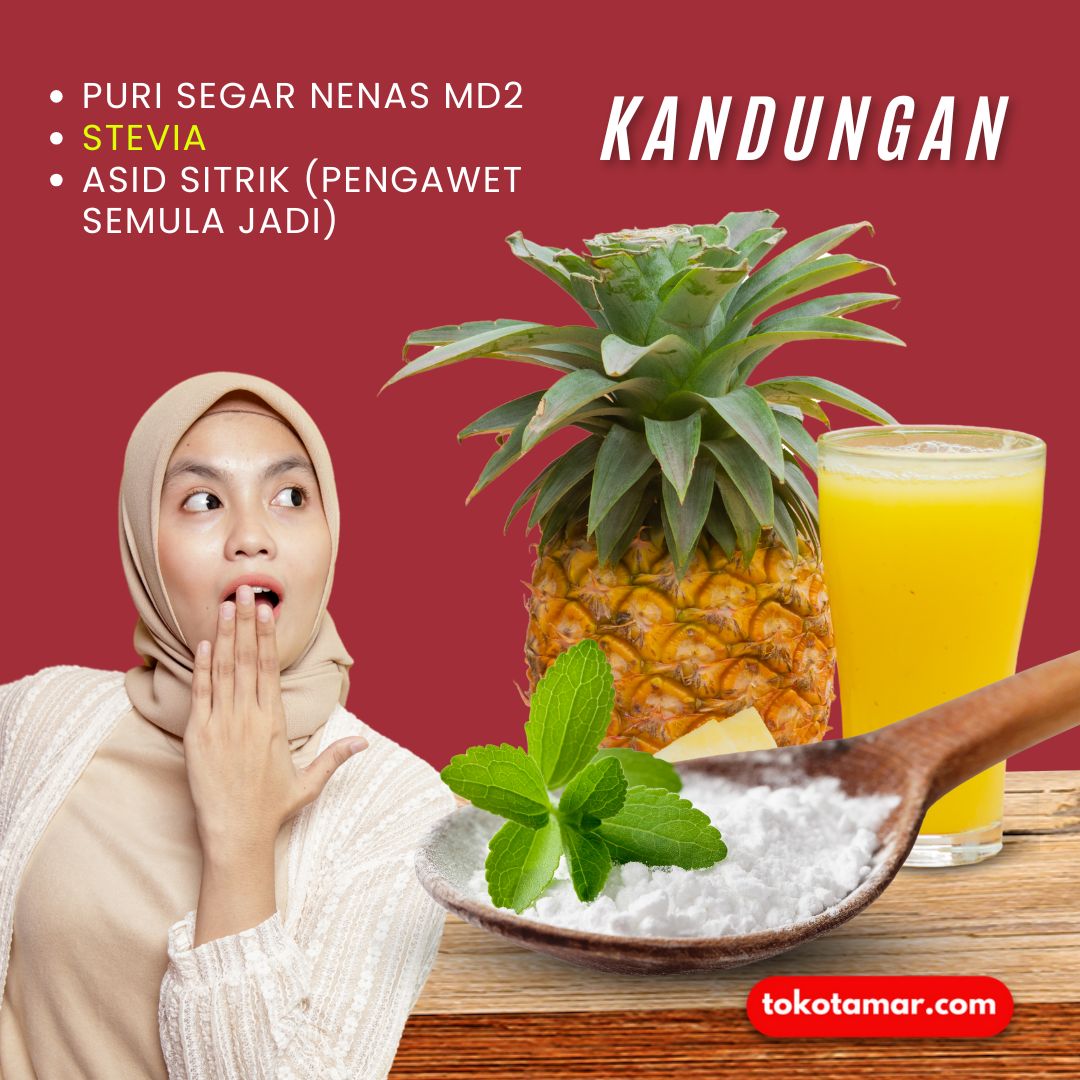 KORDIAL NENAS MD2  Dengan STEVIA_1