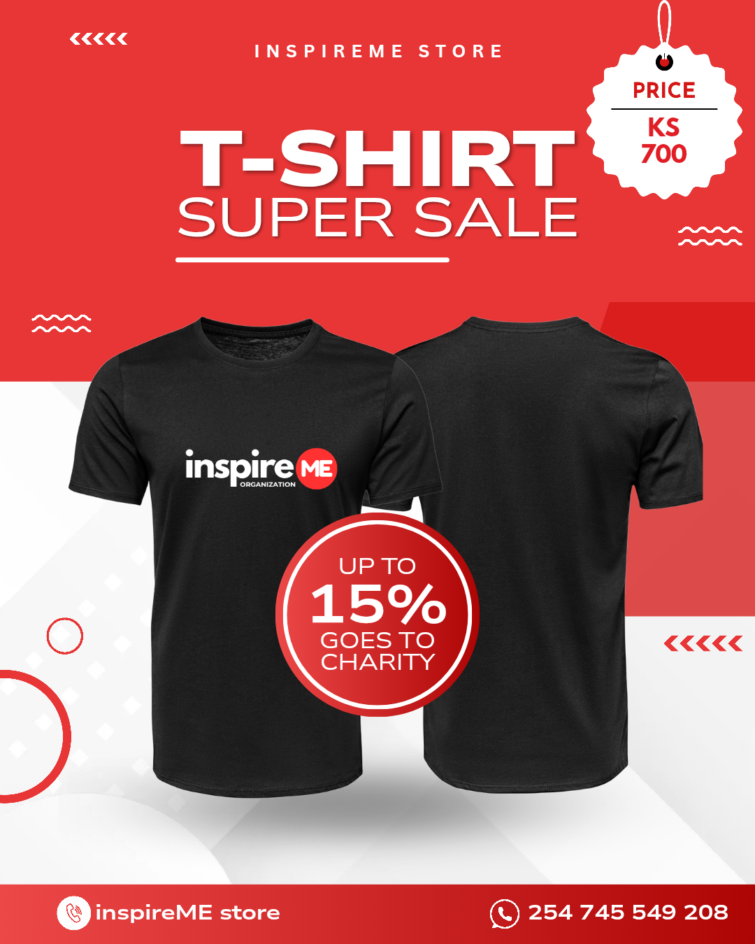 InspireME Round Neck t-shirt _1