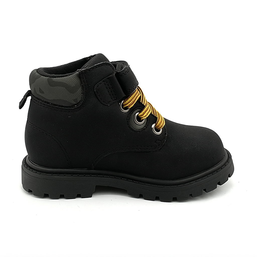 Waterproof Baby Leisure Safety Black Boots Shoes _0