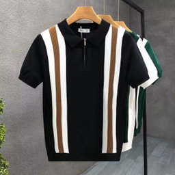 Wholesale of Men's 2024 New Business Polo Shirts Polo T-shirts and Short Sleeves