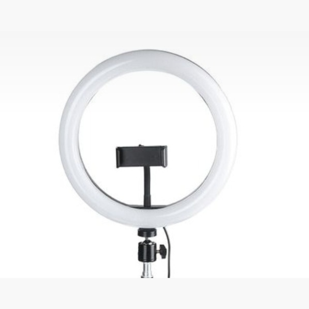 10" LED Ring Light + Phone Holder