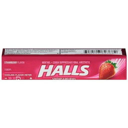 Halls Strawberry and Menthol flv. 27.9g